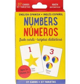 Peter Pauper Press BILINGUAL NUMBERS FLASH CARDS (ENGLISH/SPANISH)