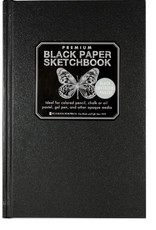 Peter Pauper Press PREMIUM BLACK PAPER SKETCHBOOK