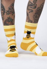 Sock It To Me Slipper Sock- Bee Cozy