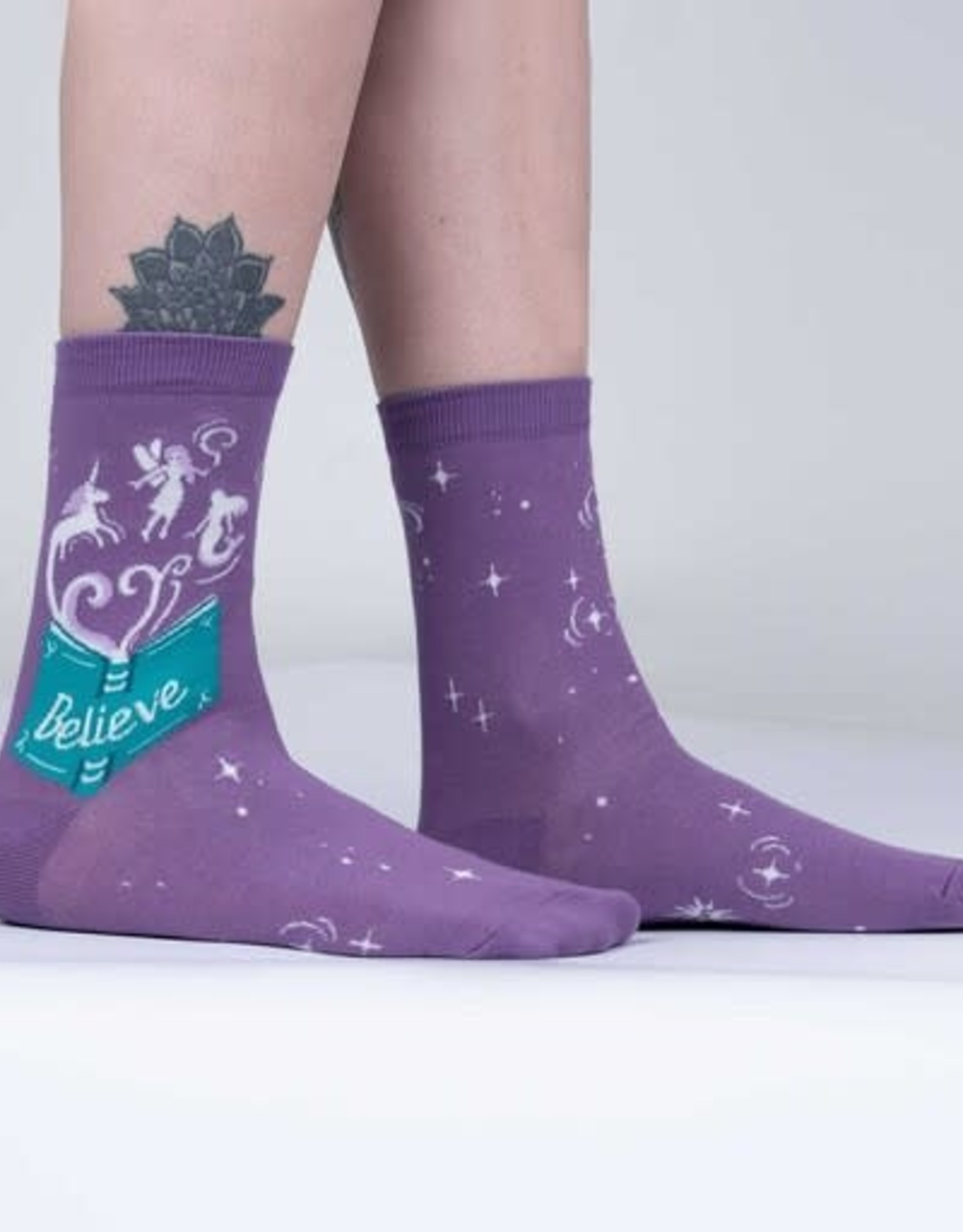 Sock It To Me WOMEN'S CREW - NEVERENDING STORY