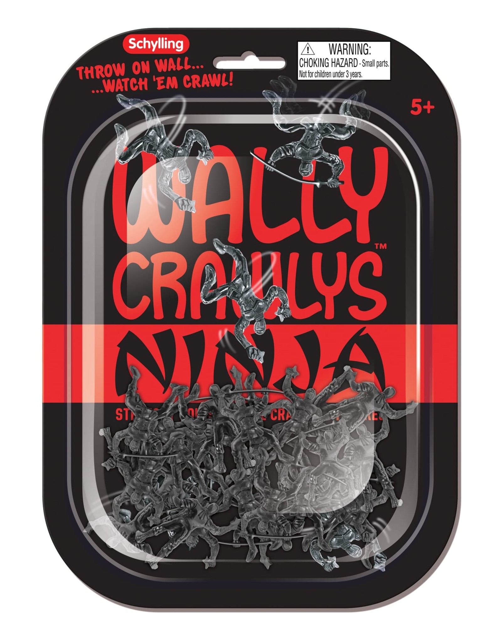 Schylling Wally Crawlys Ninjas