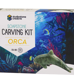 Studiostone Creative ORCA SOAPSTONE CARVING KIT Age 8+