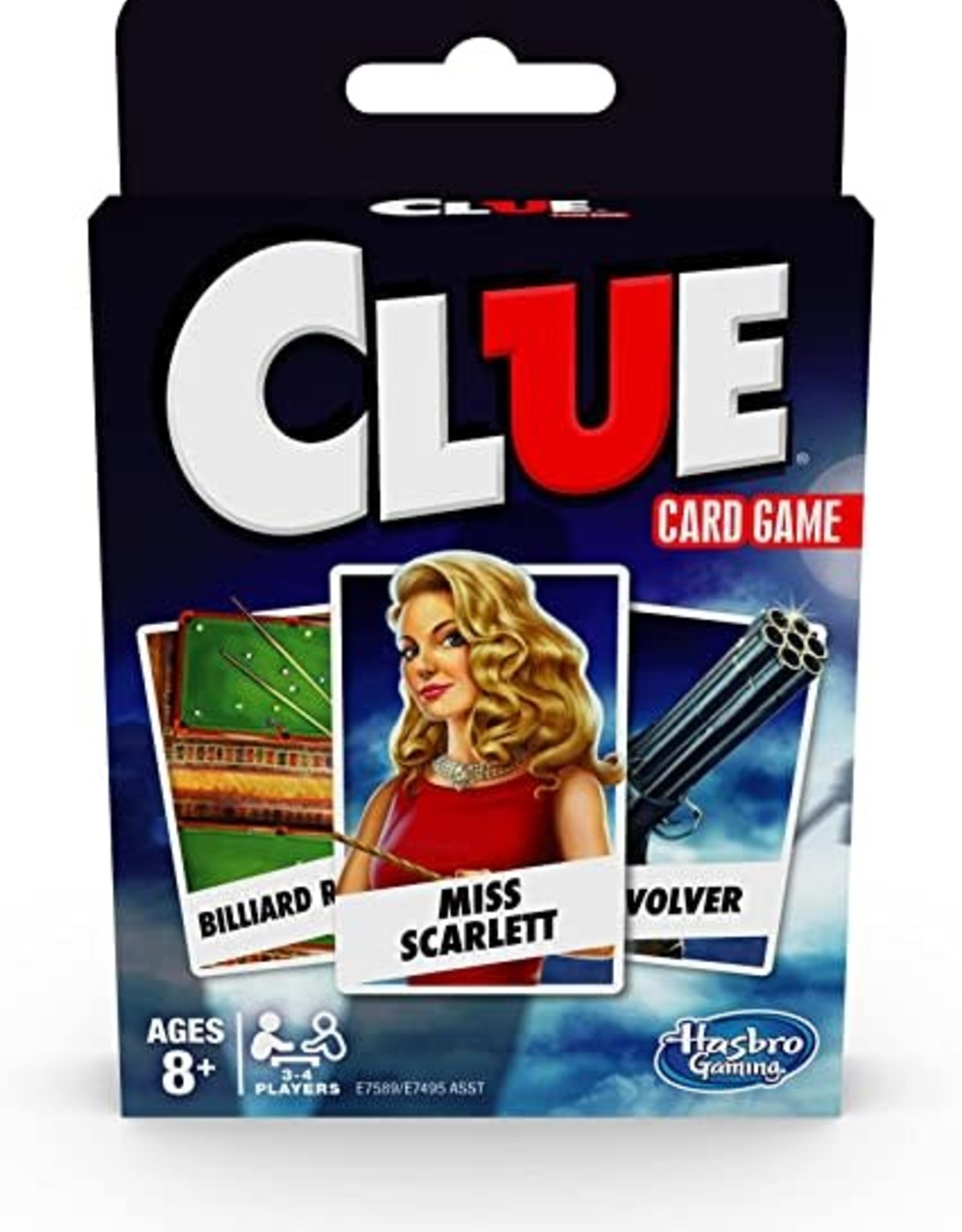 Hasbro CLUE  - CARD GAME  ( Bilingual )