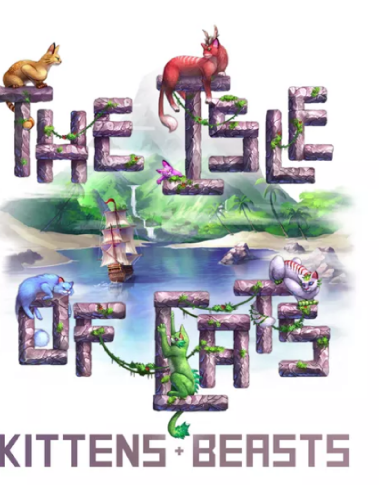 City of Games The Isle of Cats - Kittens and Beasts Expansion