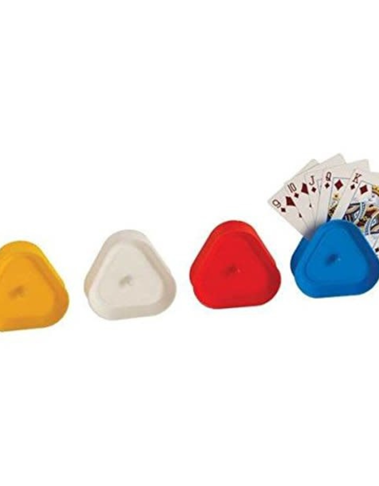 CHH Games Card Holder (Triangular, Blue/Red/White/Yellow)