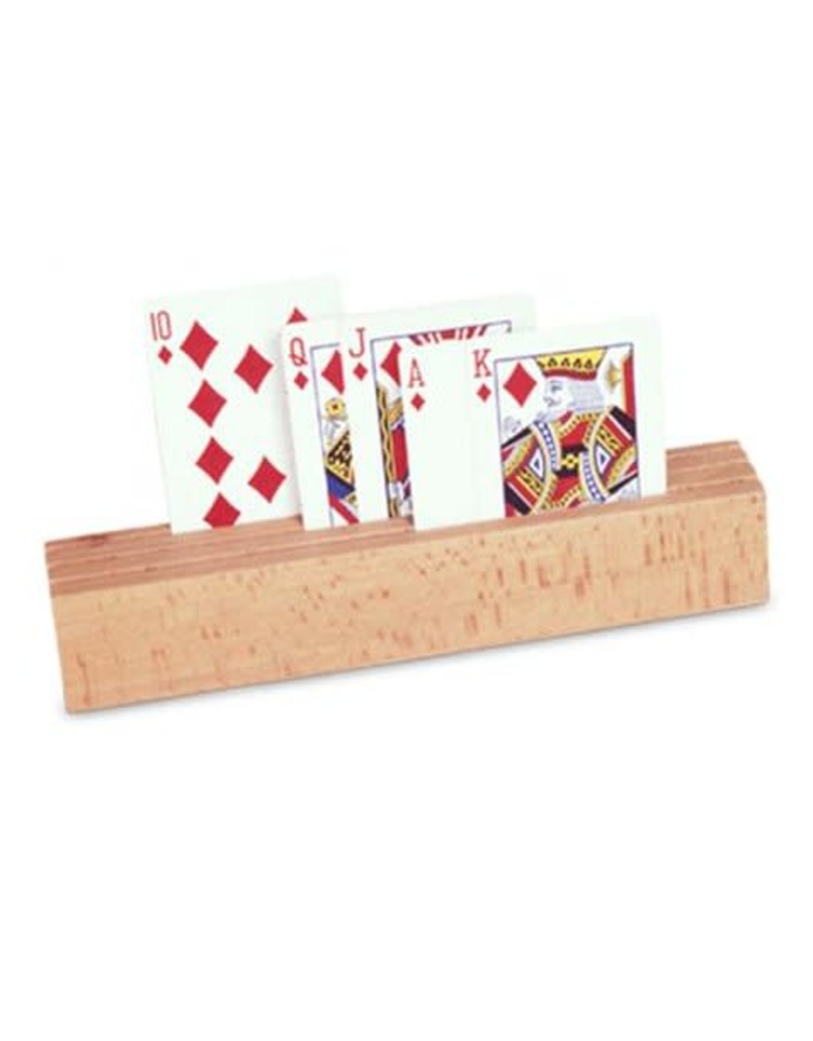 CHH Games 2PC 11" 4 SLOT WOODEN CARD HOLDER