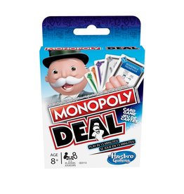 Hasbro MONOPOLY DEAL (refresh) - CARD GAME - BIL