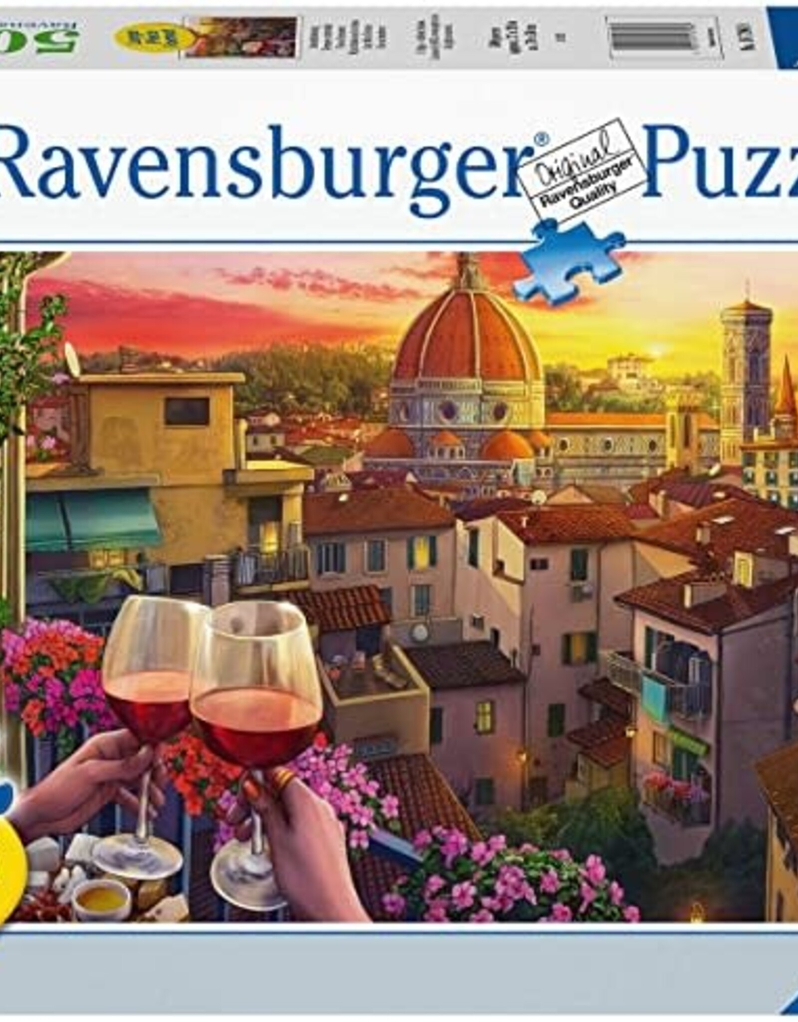 Ravensburger Cozy Wine Terrace 500pc LF RAV16796