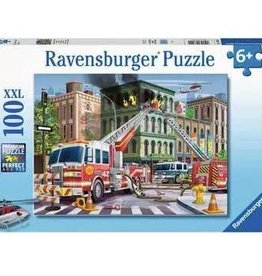Ravensburger Fire Truck Rescue 100 pc Puzzle