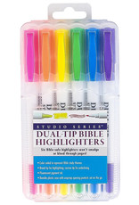 Peter Pauper Press 5 DUAL-TIP BIBLE HIGHLIGHTERS
