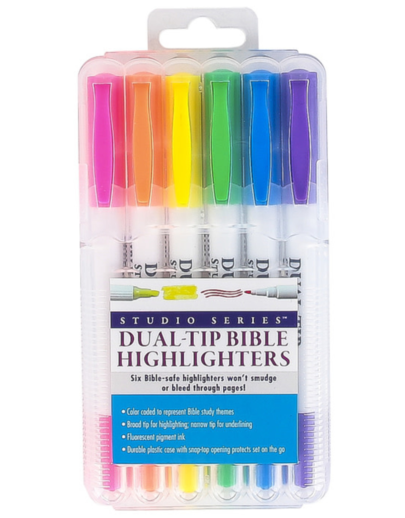 Peter Pauper Press DUAL-TIP BIBLE HIGHLIGHTERS (SET OF 6)