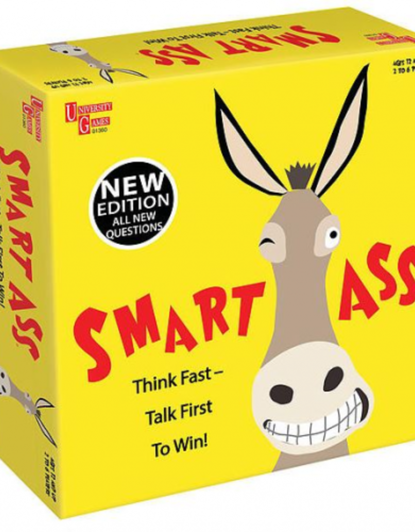 University Games SMART ASS - MAIN GAME ( Ages 12+ )