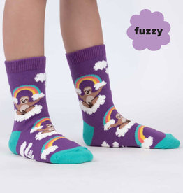 Sock It To Me JUNIOR CREW: SLOTH DREAMS (FUZZY)