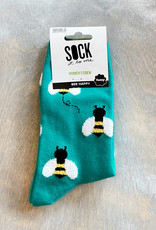 Sock It To Me WOMEN'S CREW - BEE HAPPY