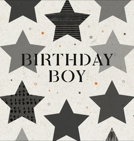 Incognito Birthday Boy Stars - Blank Inside