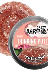 Crazy Aaron's Thinking Putty 2" MINI THINKING PUTTY - ROSE GOLD