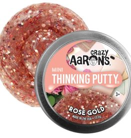 Crazy Aaron's Thinking Putty 2" MINI THINKING PUTTY - ROSE GOLD