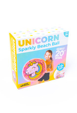 Sparkly XL Beach Ball - Unicorn