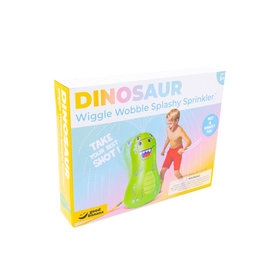 Toysmith Wiggle Wobble Splashy Sprinkler - Dino