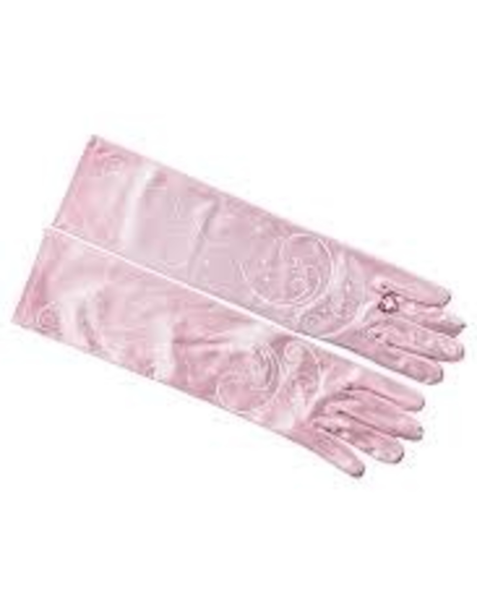 Great Pretenders Princess Swirl Gloves, Light Pink