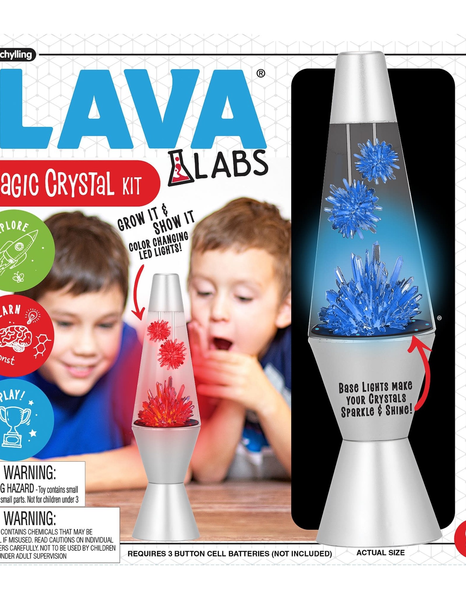 Lava Lamp Lava Labs - Magic Crystal Kit