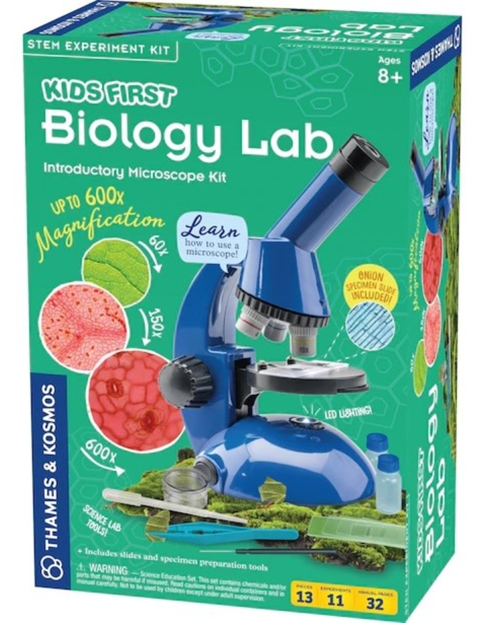 Thames & Kosmos KIDS FIRST - BIOLOGY LAB Intro Microscope Kit