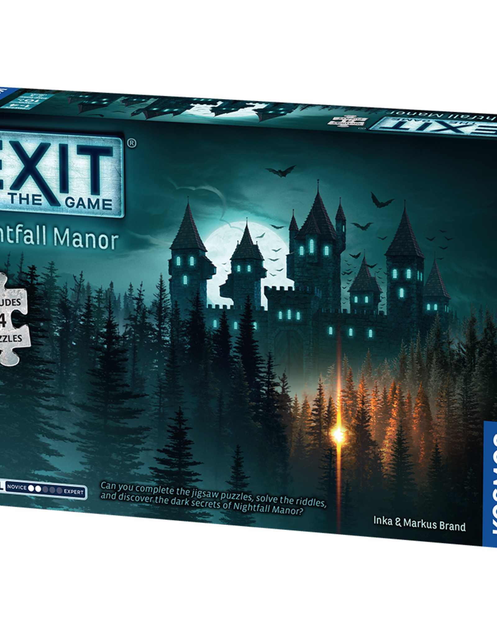 Thames & Kosmos EXIT - THE GAME - Nightfall Manor (with Puzzle)
