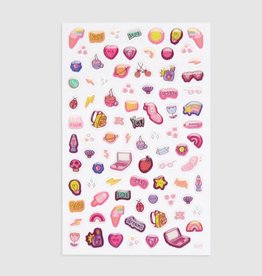OOLY ITSY BITSY STICKERS - GRL BOSS (1 SHEET)
