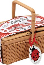 Schylling Ladybug Tea Set Basket