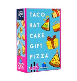 Blue Orange Taco Hat Cake Gift Pizza