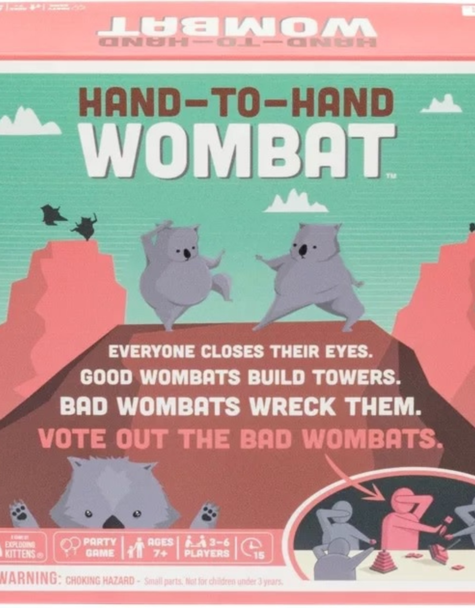Exploding Kittens Hand To Hand Wombat