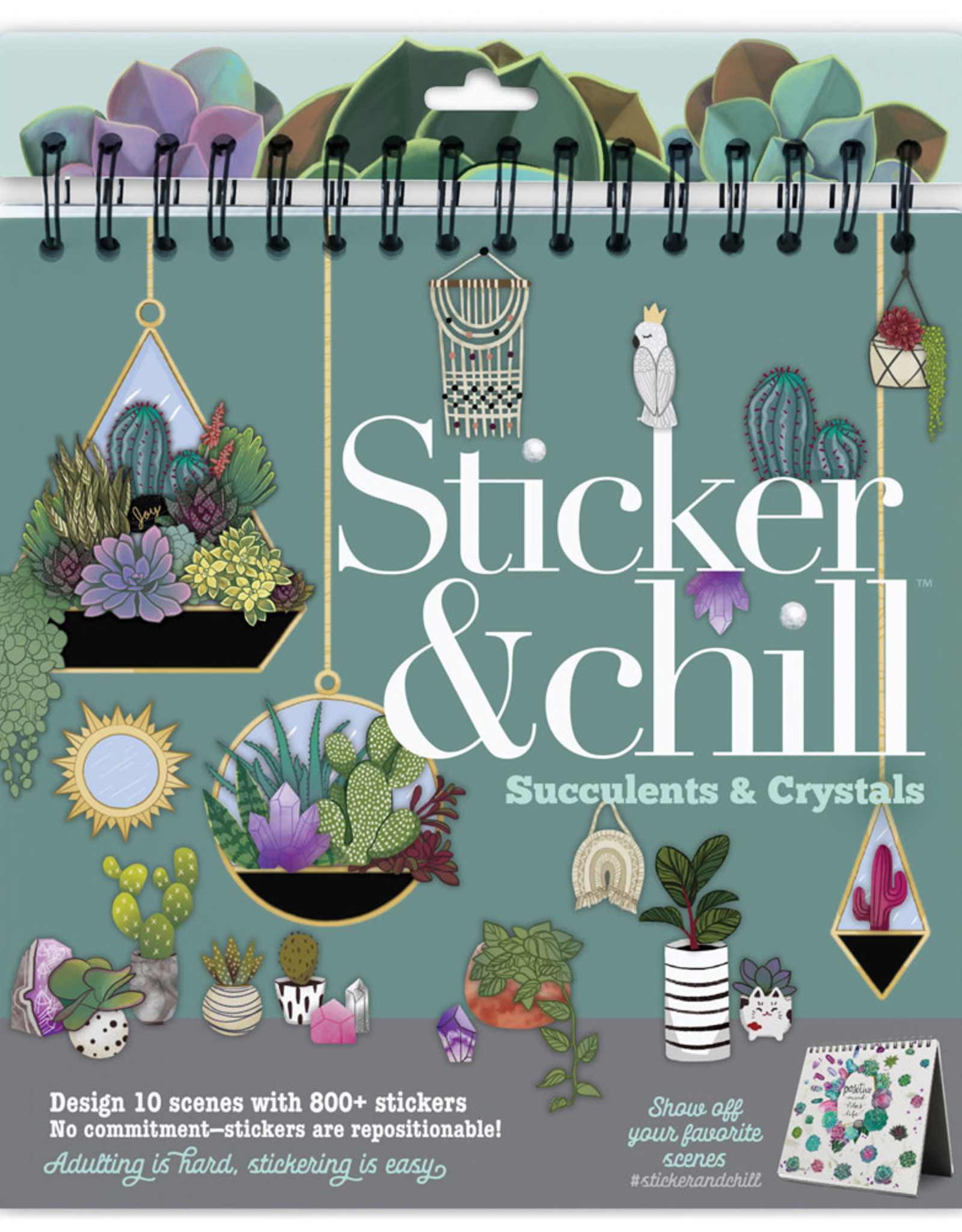 Sticker and Chill - Succulents and Chill