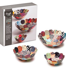 Craft Crush Craft Crush - Paper Bowls Kit