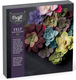 Craft Crush Craft Crush - Felt Succulent Kit