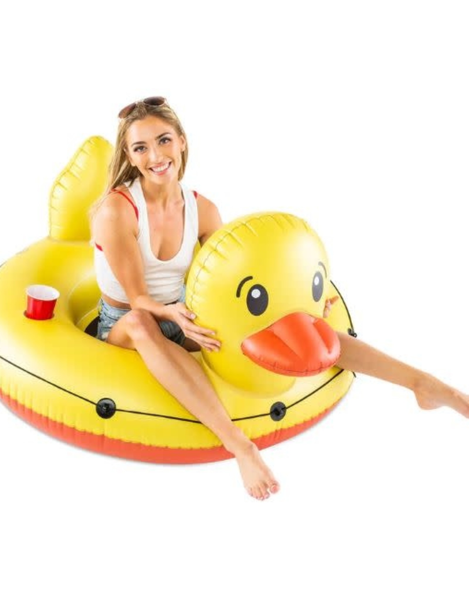 BigMouth Summer River Raft Rubber Ducky