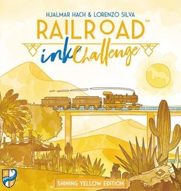 CMON Railroad Ink Challenge: Shining Yellow Edition