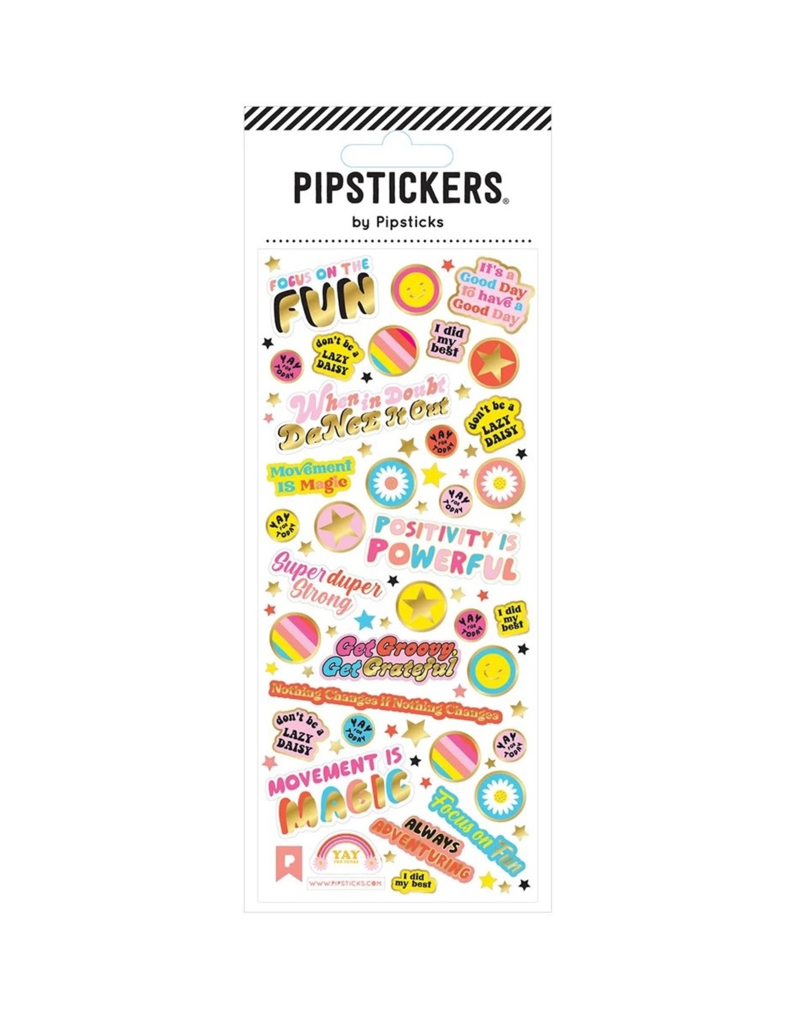 Pipsticks STICKER/Think Positive