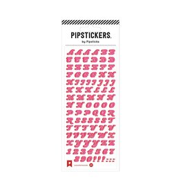 Pipsticks STICKER/In The Pink Alphabet