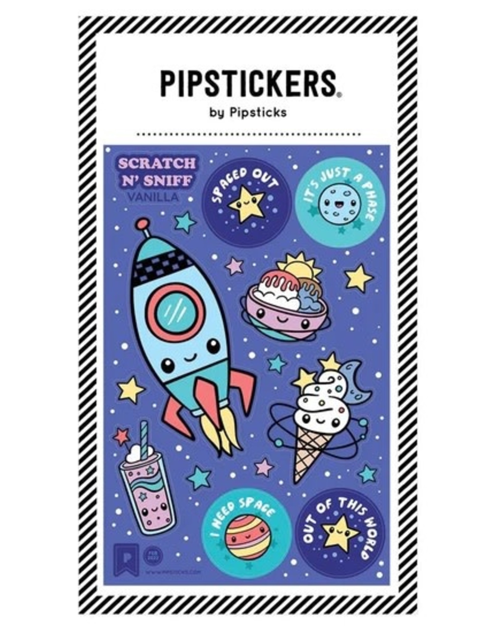 Pipsticks STICKER/Anti-Gravity Scratch n Sniff