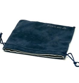 Die Hard Velvet Dice Bag - Medium Navy Blue