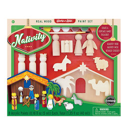 Works of Ahhh Paint Kit-Nativity Scene
