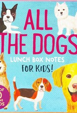 Peter Pauper Press ALL THE DOGS LUNCH BOX NOTES