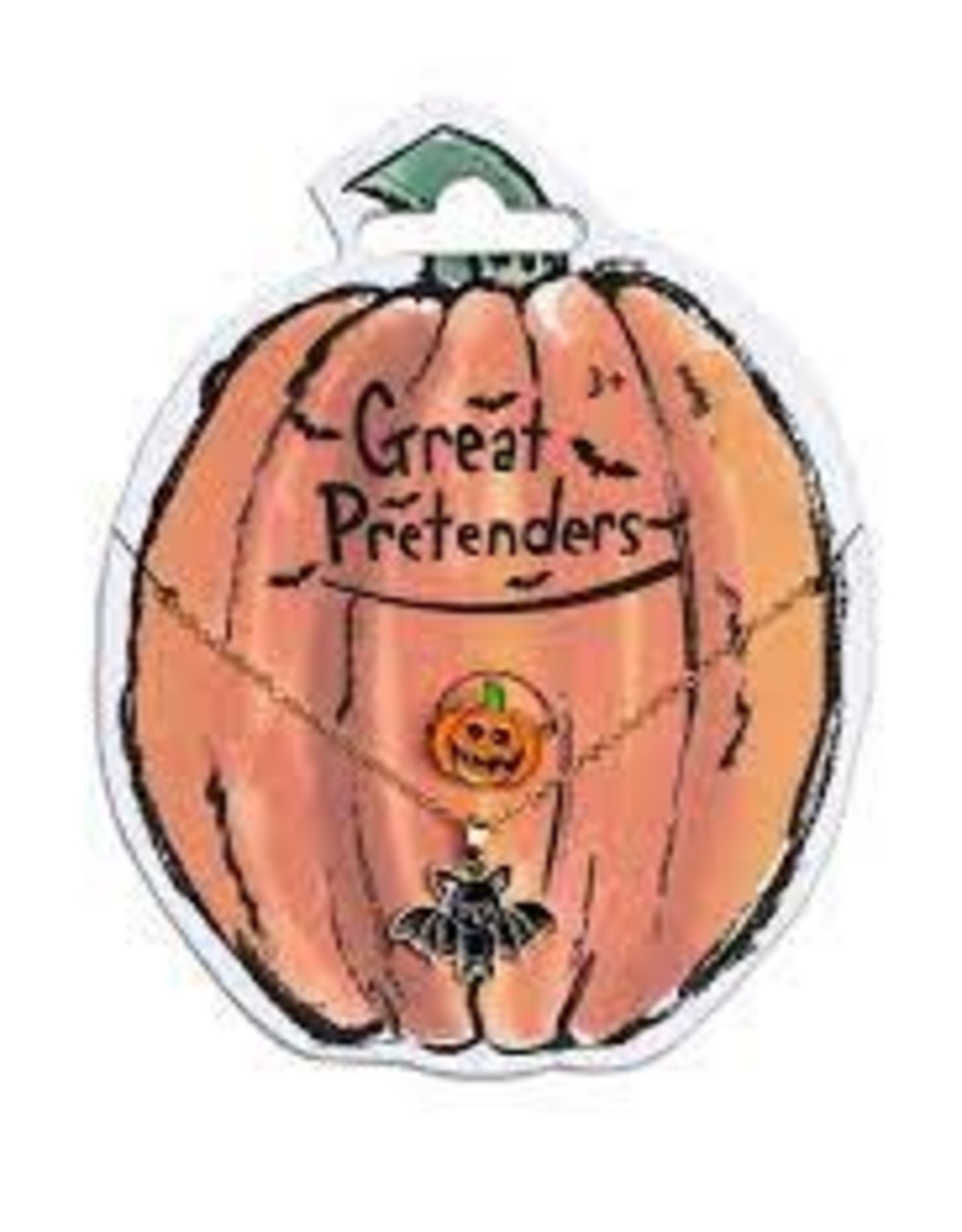 Great Pretenders Bat Necklace with Pumpkin Ring