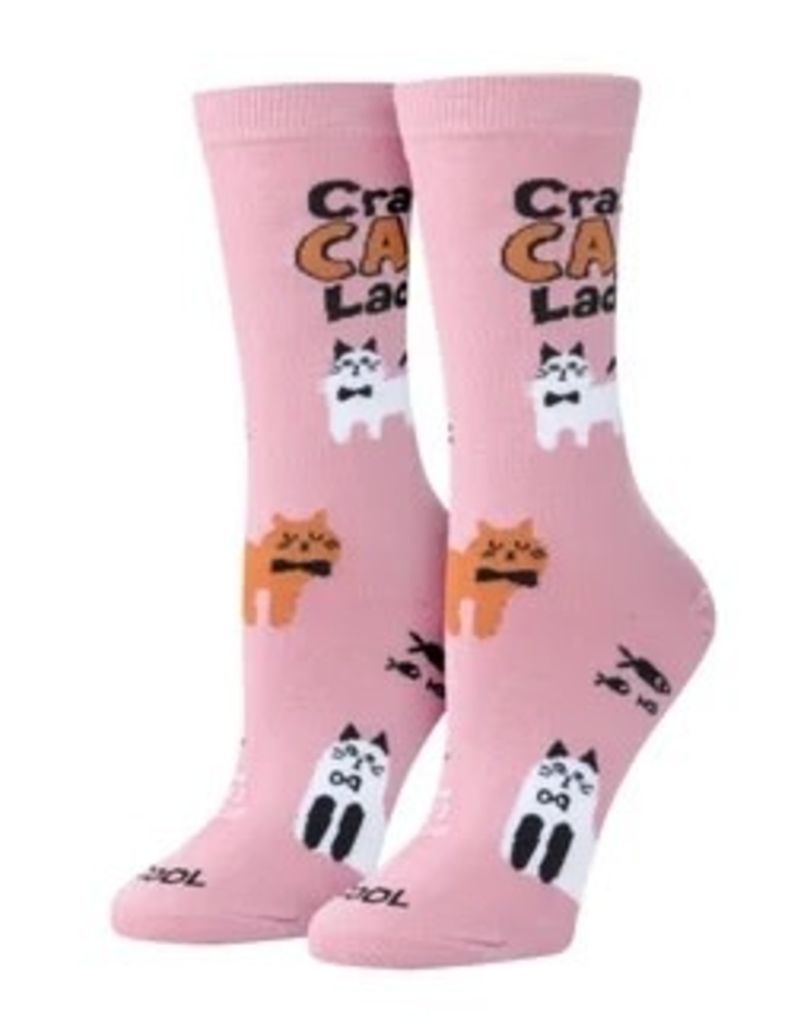 crazy cat lady socks