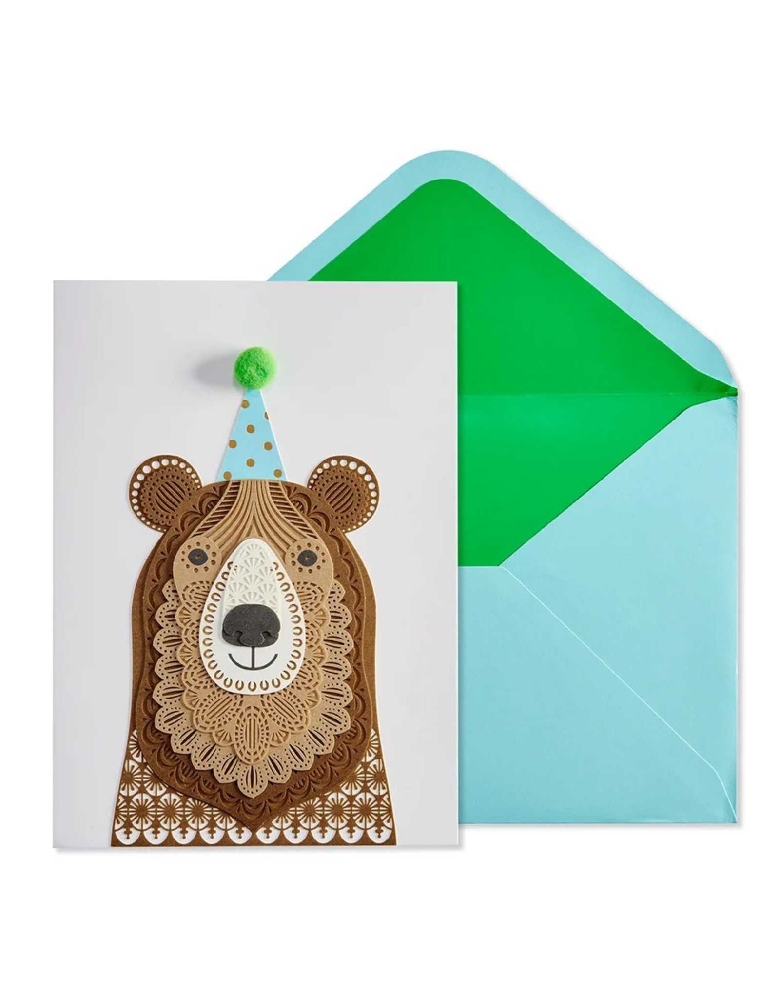 Bella Flor Cards Card Bear with Hat