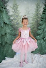 Great Pretenders Holiday Ballerina Dress, Dusty Rose, Size 7-8