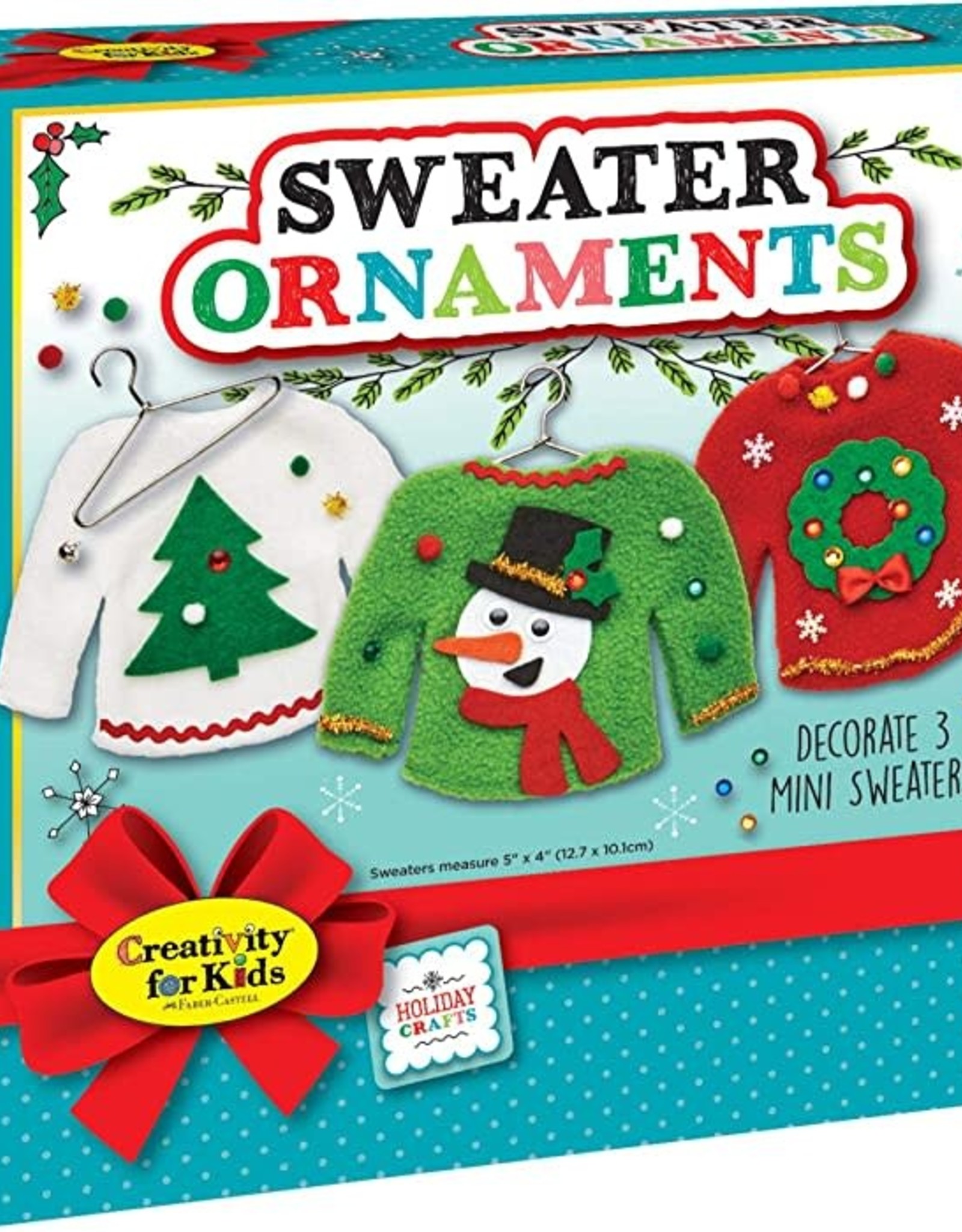 Creativity For Kids SWEATER ORNAMENTS
