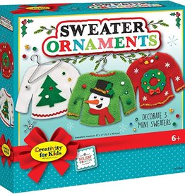 Creativity For Kids SWEATER ORNAMENTS