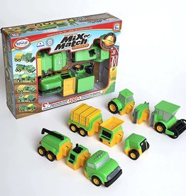 Popular Playthings Mix or Match Vehicles Farm (Bilingual)