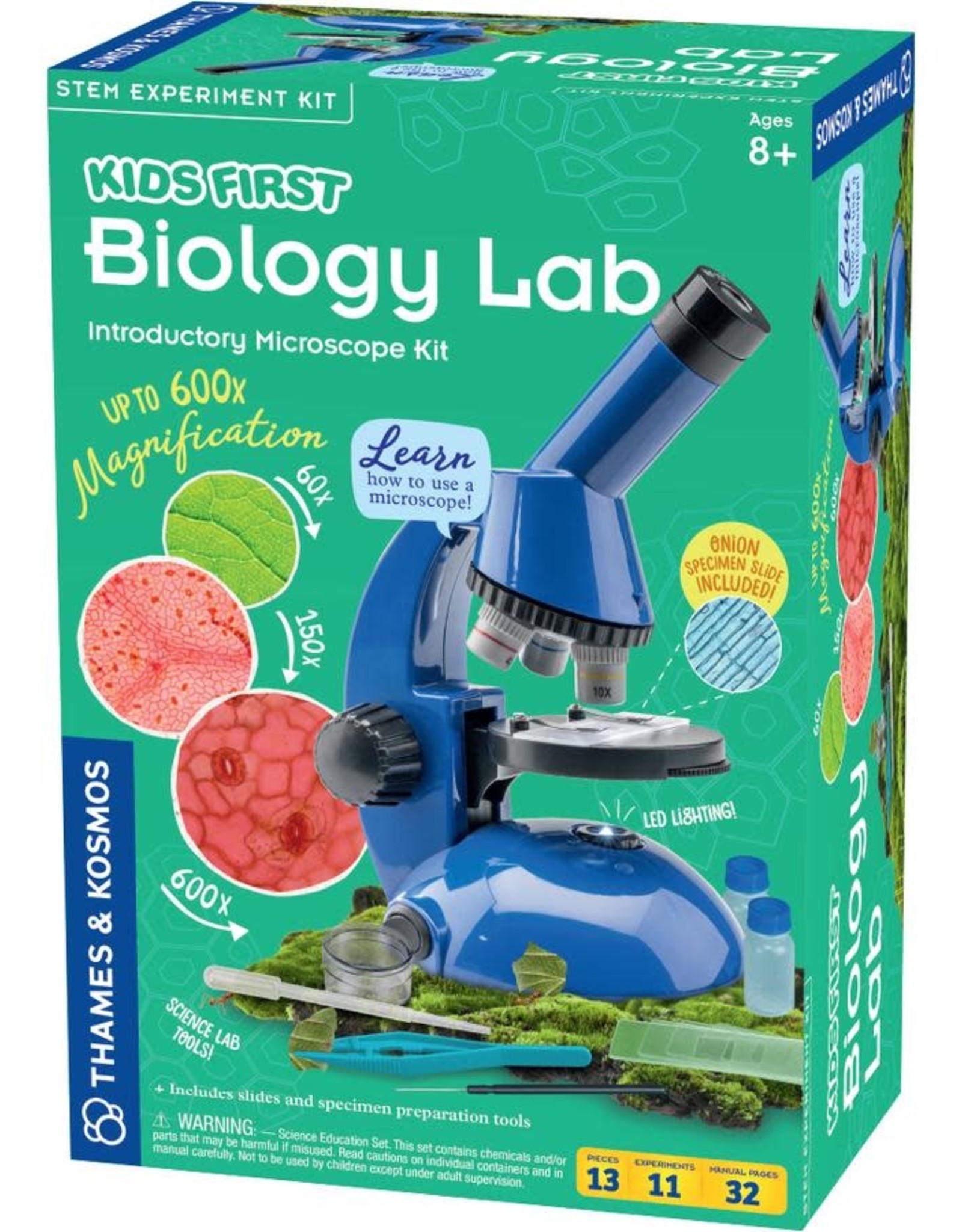 Thames & Kosmos KIDS FIRST - BIOLOGY LAB Intro Microscope Kit